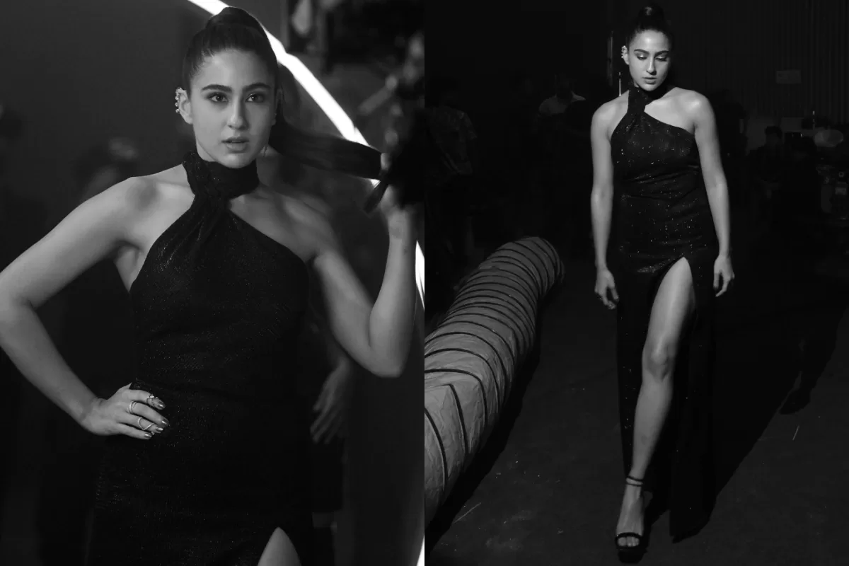 Sara Ali Khan Mesmerizes Fans With Stunning Black Gown