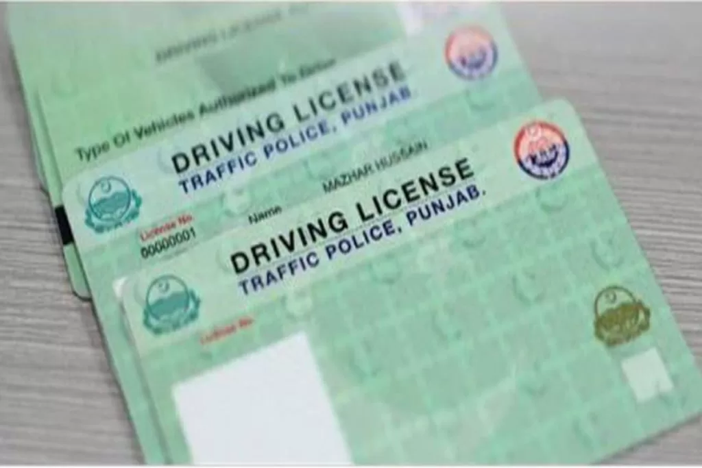 E Driving License