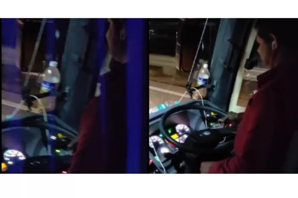 Watch: Bus Driver Under Fire for Watching Video While Driving