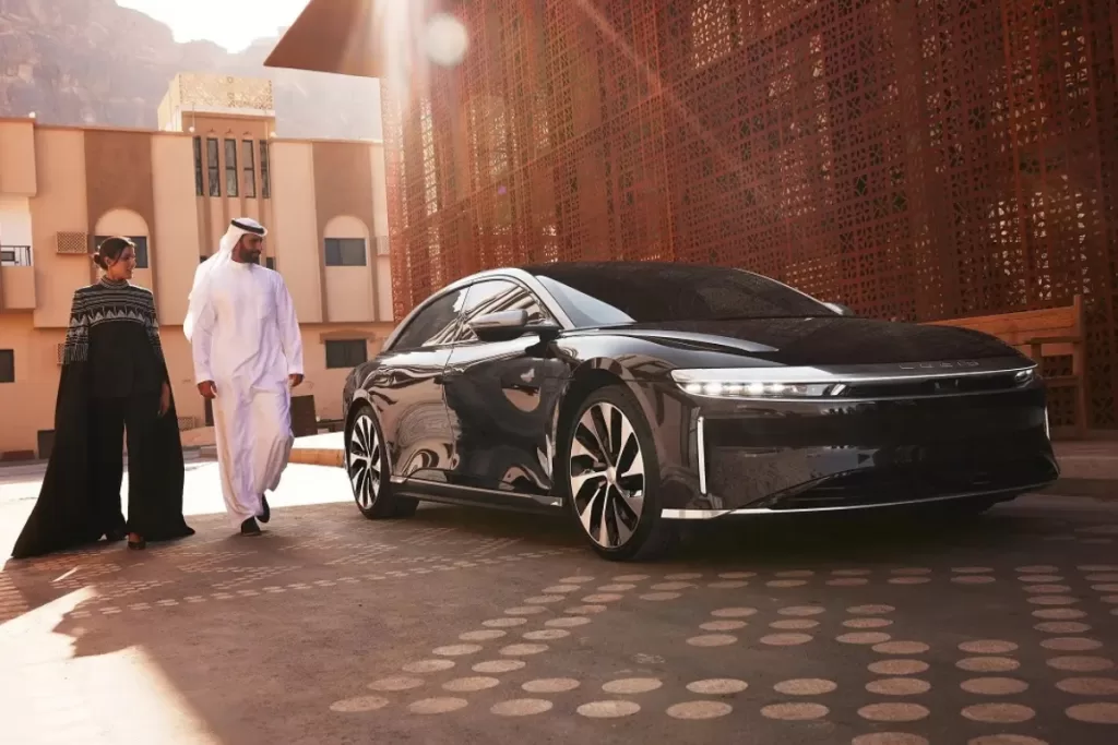Lucid Motors to manufacture 5,000 EV Cars in Saudia Arabia