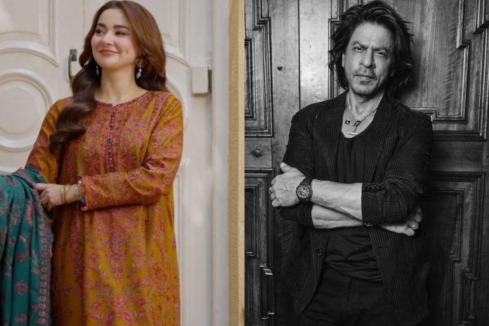 Hania Aamir, Shah Rukh Khan