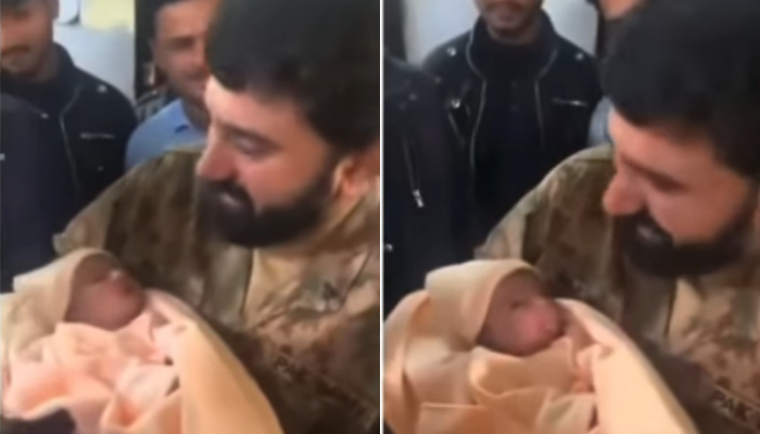 Army Major adopts abandoned baby girl, giving her new life