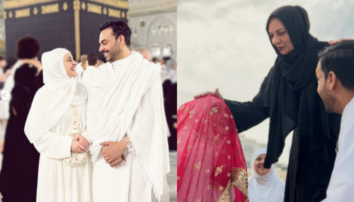 Kubra Khan, Gohar Rasheed’s nikkah video from Mecca goes viral