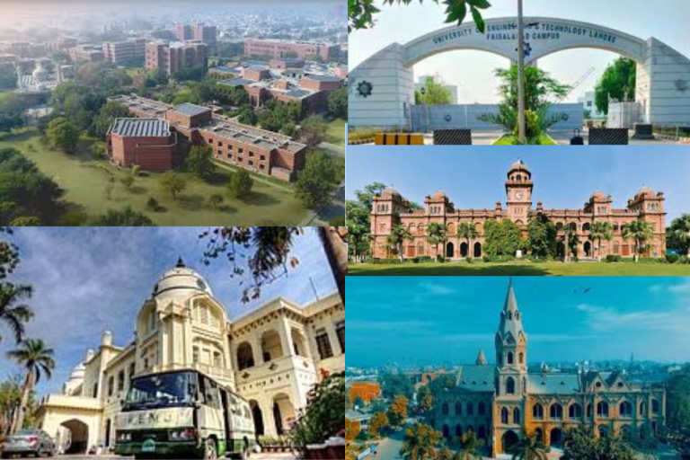 Top 10 universities in Lahore