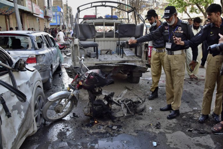 Blast in Quetta: Two killed, several injured in attack on Police van