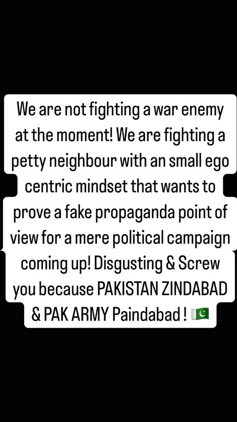 Pakistani film industry takes patriotic stance against India