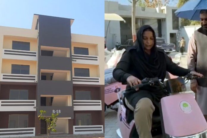 Sindh govt to provide free housing to flood victims, EV scooters for women
