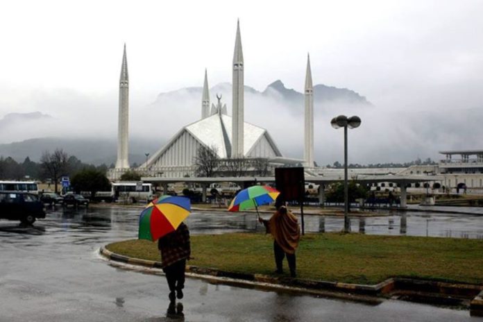 Heavy monsoon rains expected in Islamabad, Rawalpindi