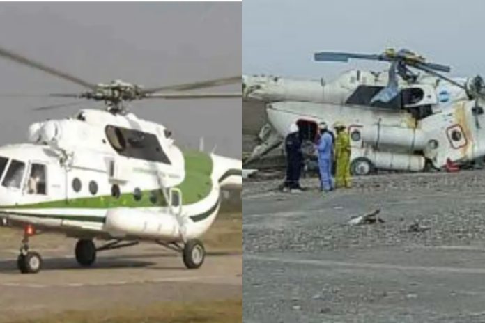 Three killed as KP govt helicopter crashes on relief mission