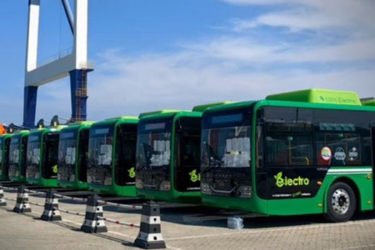 Punjab govt receives 87 electric buses from China