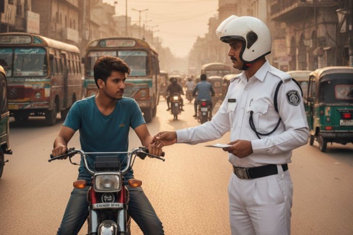 Punjab imposes heavy fines for 8 traffic violations