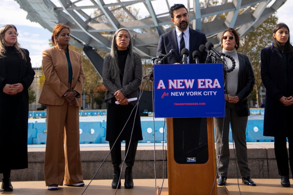 Zohran Mamdani appoints all-women team to lead his transition to City Hall