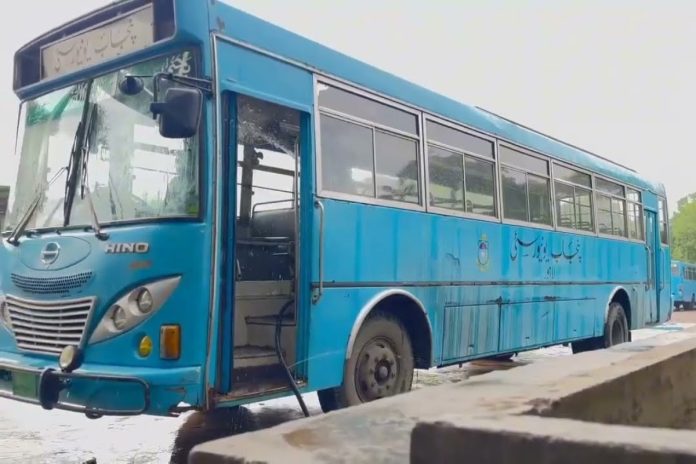Punjab University buses banned on Lahore roads