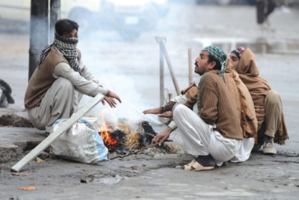 Karachi feels cold again amid strong winds