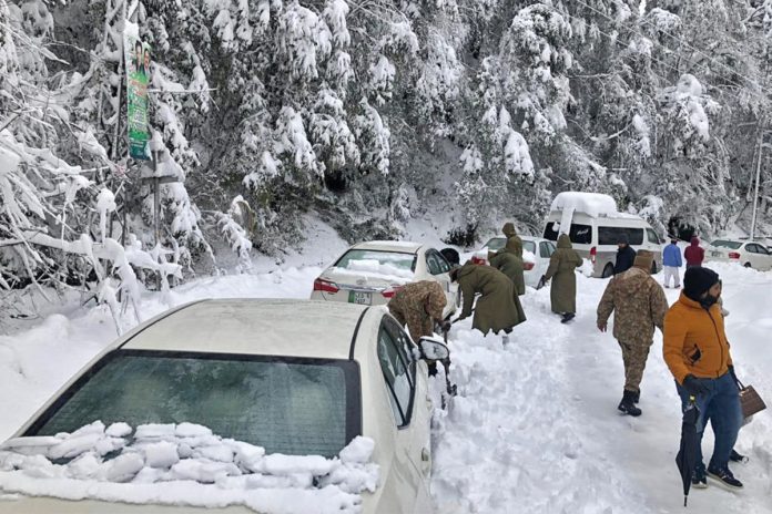 Cold wave continues as rain and snowfall predicted in upper KP