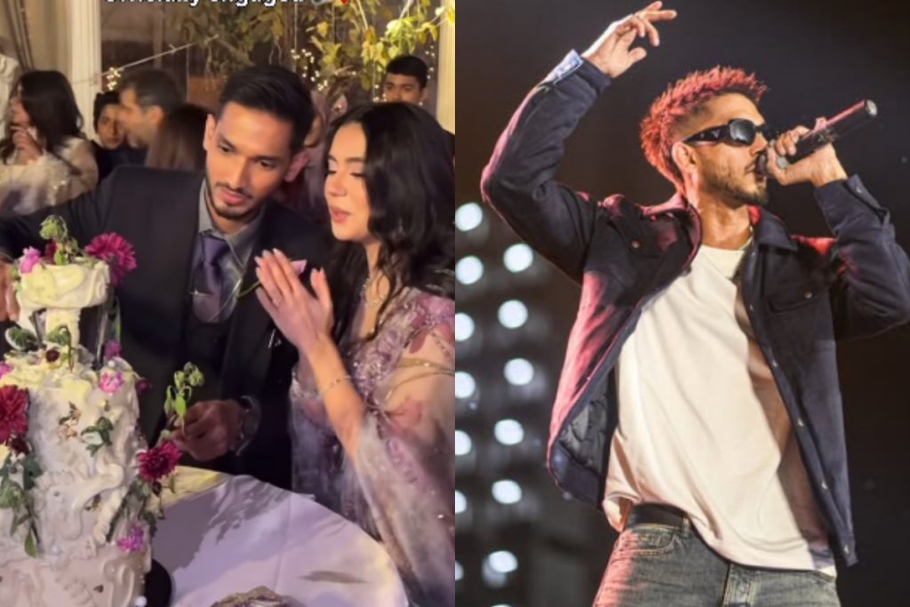 Talha Anjum gets engaged to Zoya Karim in private Karachi ceremony