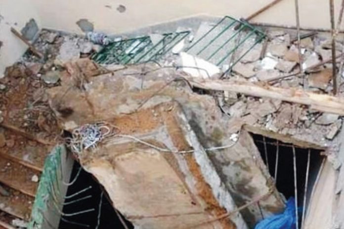 Student dies after school roof collapse in Sialkot