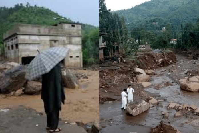 Flash floods wash away bridges, homes and vehicles across AJK, KP